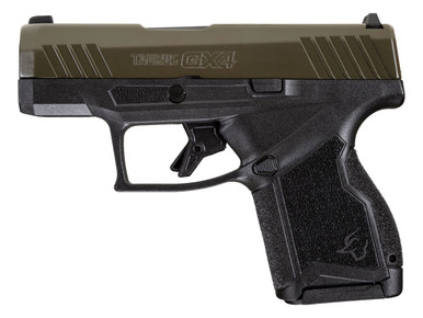 Taurus GX4 1-GX4M93B 9mm 3" 11+1 Black/OD Green
