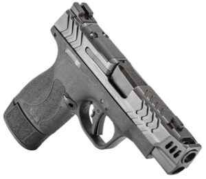SMITH & WESSON PC M&P9 SHIELD PLUS CARRY COMP 4″ O.R. 9MM NTS BLK/GRY 1-10RD,13RD,15RD MAG