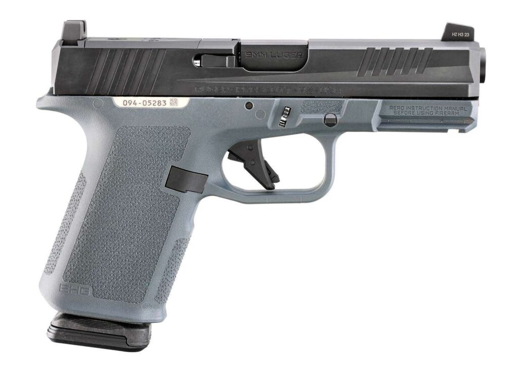 RUGER RXM 9MM PISTOL 4" BBL STEALTH GRAY MAGPUL EHG, O.R. 2-15RD MAGS