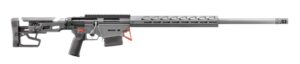 RUGER PRECISION RIFLE CUSTOM SHOP 6MM GT 26″BBL, STEALTH GRY CERAKOTE, TRIGGER TECH TRIGGER, 2-10RD