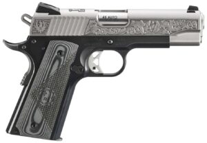 RUGER SR1911 COMMANDER SOUTHPORT CT EDITION 45ACP PISTOL 4.25″ STS ENGRAVED 1-7RD MAG