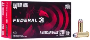 FEDERAL 44 REM MAG 240GR JHP 50 RD/BX 20 BX/CS