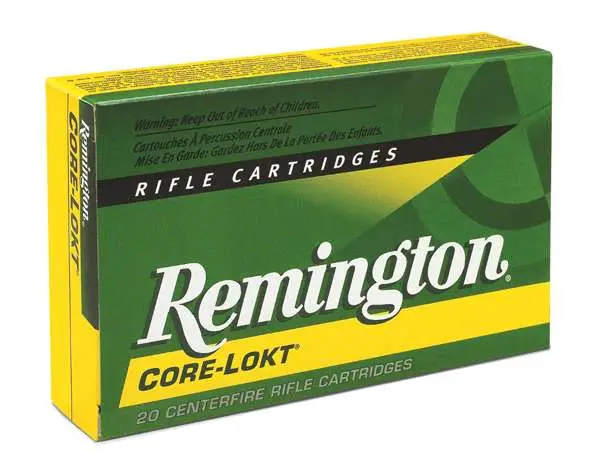 REMINGTON R25062 25-06 REM 100GR CORE-LOKT PSP 20 RD/BX 10 BX/CS