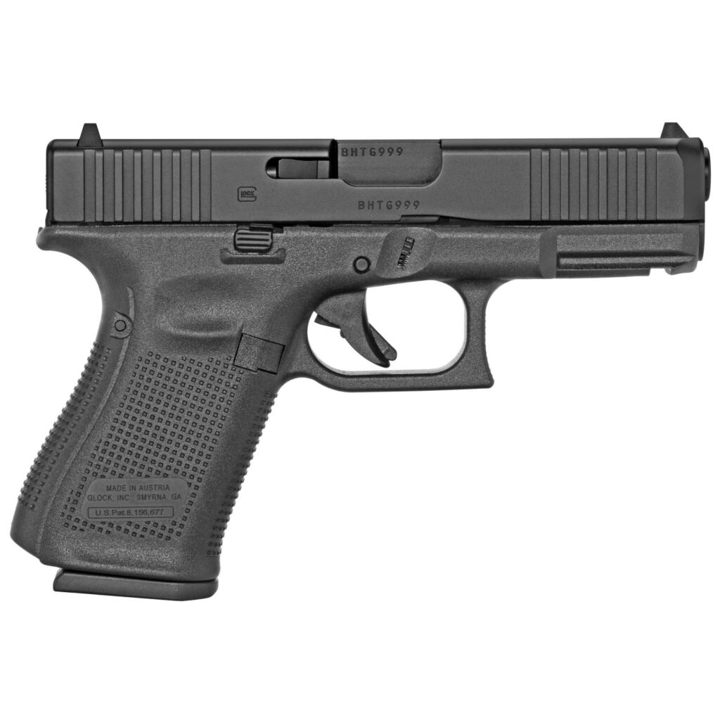 GLOCK 19 GEN 5 FS 9MM PISTOL 4.02" FXD 5.5lb 3-15RD MAGS