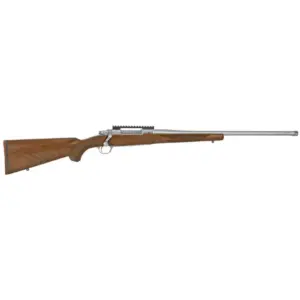 RUGER HAWKEYE HUNTER 6.5CM 22″ STS THRDED BBL, AMERICAN WALNUT 4RD