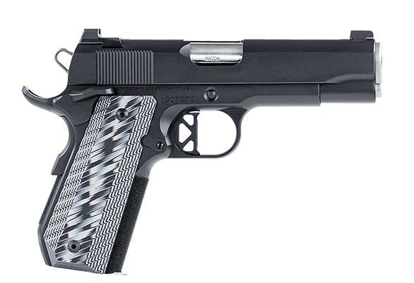 DAN WESSON VBOB 45ACP PISTOL 4.25" BLACK, AMBI G10 GRIPS 8RD