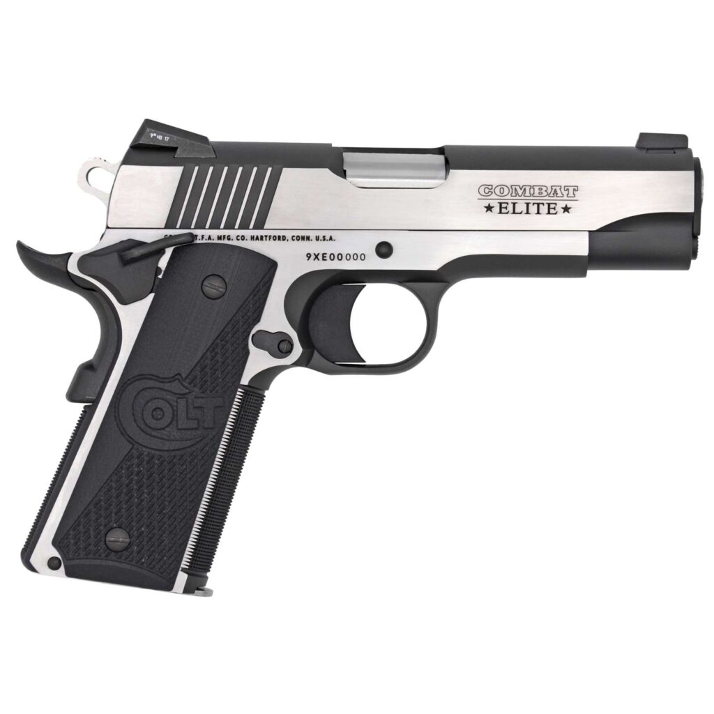 COLT 1911 COMBAT ELITE COMMANDER 45 ACP 4.25" TWO TONE