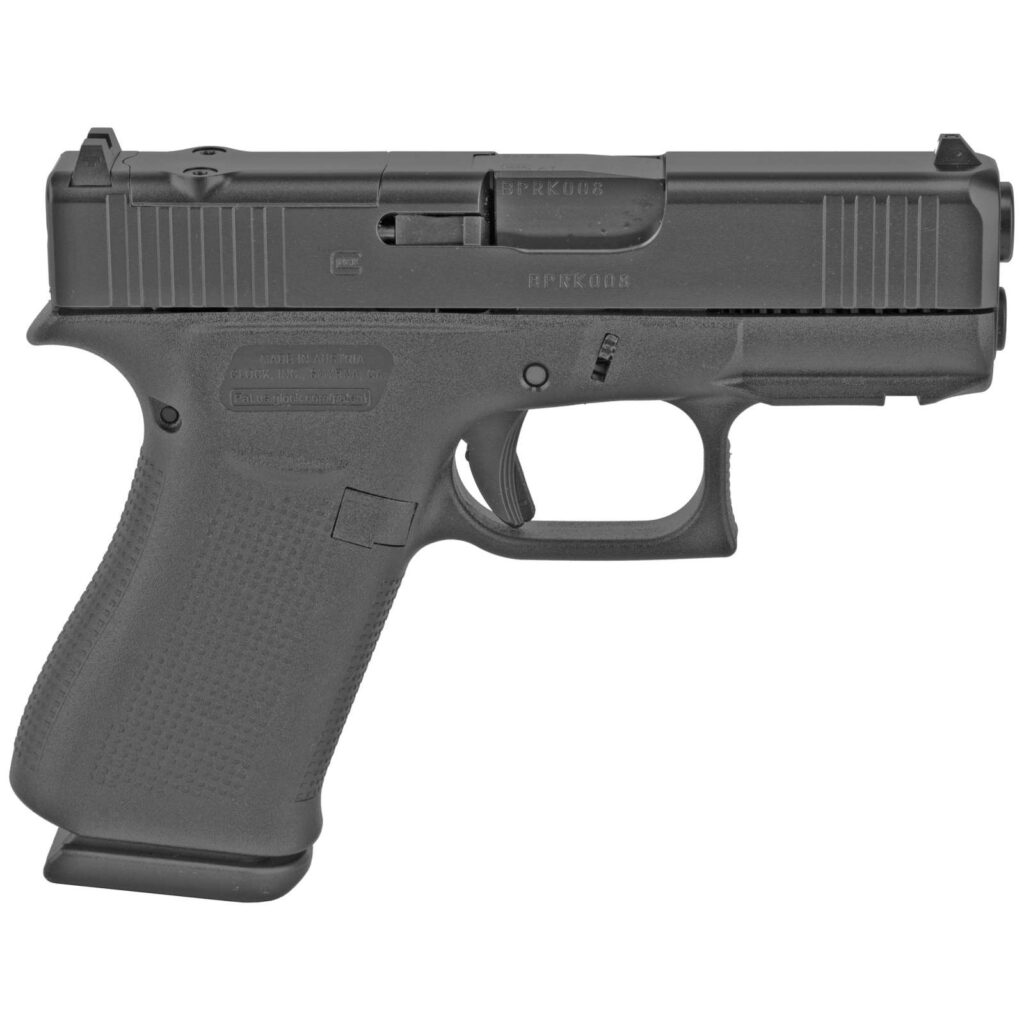 GLOCK 43X MOS FS 9MM PISTOL 3.39" FXD 5.5lb 2-10RD MAGS
