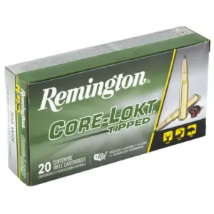 REMINGTON RT308WA 308 WIN 150GR CORE-LOKT TIPPED 20 RD/BX 10 BX/CS