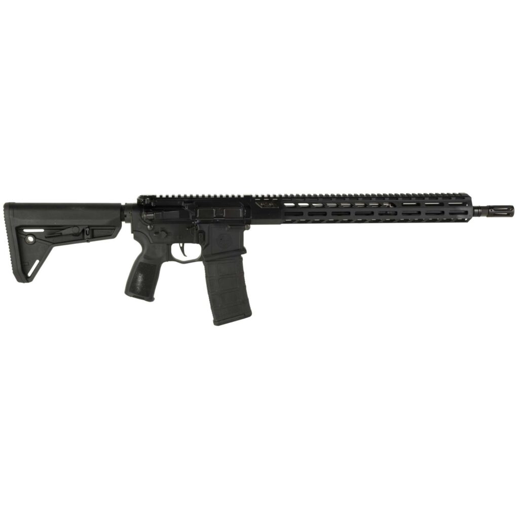 SIG SAUER M400 X SERIES 5.56 RIFLE, 16" W/ RAIL, MAGPL STOCK, FLATBLDE TRIGGER