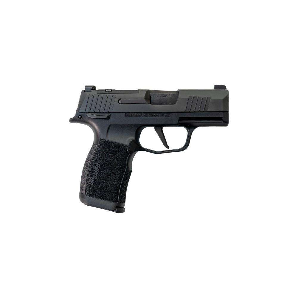 SIG SAUER P365X 9MM PSTL MS 3.1" BLACK 2-10RD OPTIC PLTE CVR