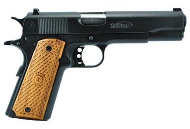 TriStar Arms 85601 American Classic Government 1911 .45 ACP 5" 8+1 Blued/Wood
