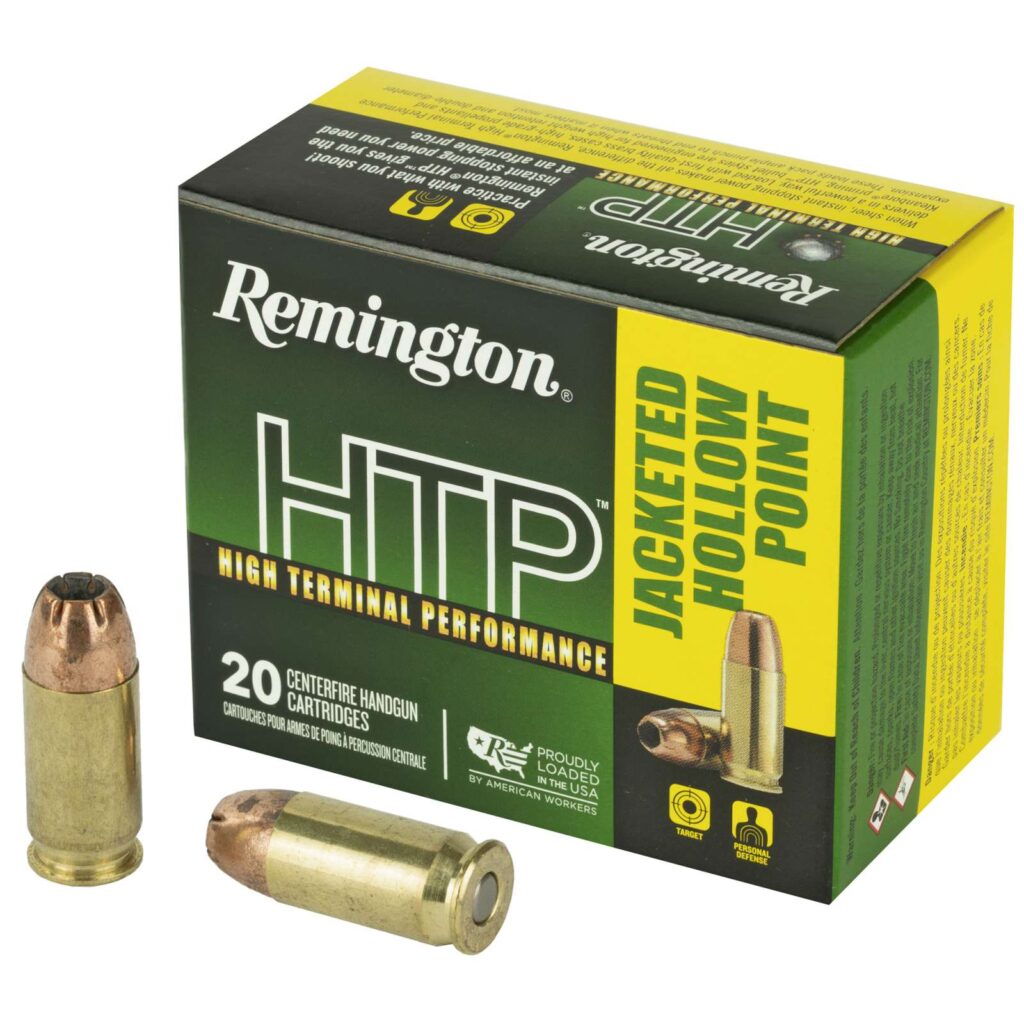 REMINGTON 45 AUTO 230GR JHP HTP 20 RND BX 20 RD/BX 25 BX/CS