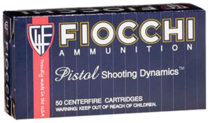 Fiocchi 38 Special Ammunition Shooting Dynamics 38C 158 Grain Lead Round Nose 50 Rounds