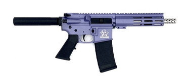 Great Lakes Firearms 223 Wylde GL15223SSPORC AR-Pistol 7.5" 1:8" SS Barrel Wild Orchid Cerakote