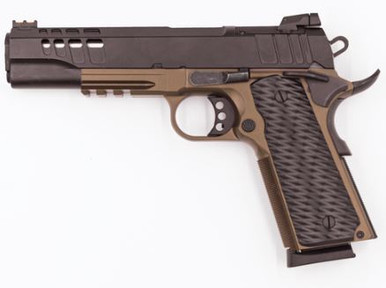 Great Lakes Firearms GL1911-45FSSBRZ 1911 5" 8+1 Black/SS Barrel/Bronze Cerakote