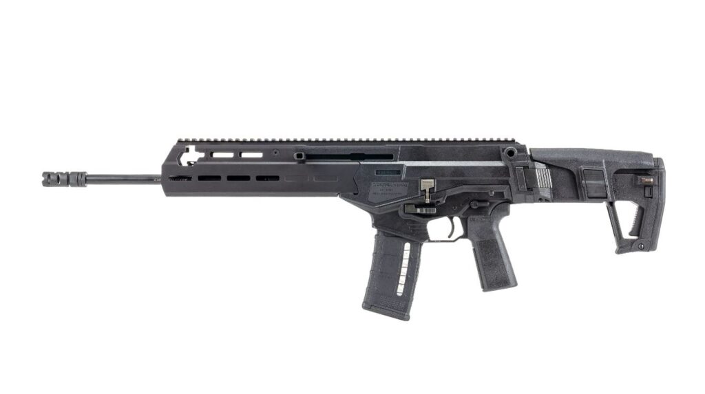 IWI CARMEL Tactical Rifle - Black | 5.56NATO | 30rd PMAG| 16" Chrome Lined Barrel | 3 Position Gas Block | Folding Polymer Stock