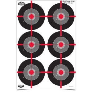 Birchwood Casey Dirty Bird 12″x18″ Splatter Target Multiple Bull’s Eye – 100/ct