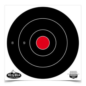 Birchwood Casey Dirty Bird 8″ Bull’s-Eye Target 200/ct