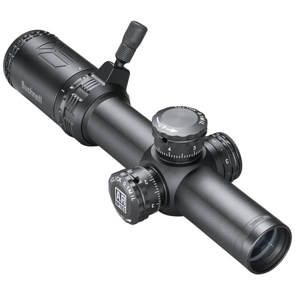 Bushnell AR Rifle Scope - 1-4x24mm Illuminated BTR-1 Reticle Black Matte