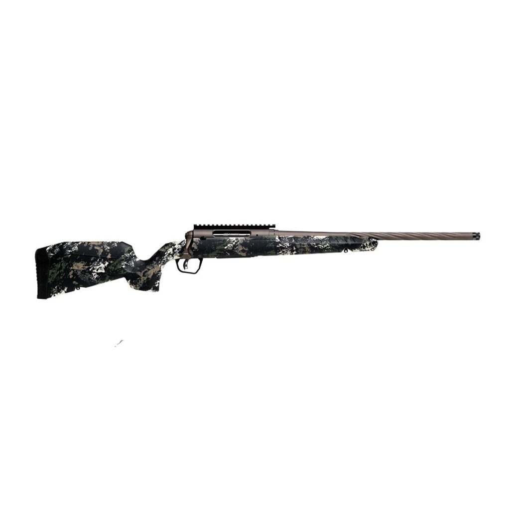 Savage Axis 2 Pro Forest SP Camo Rifle 6mm ARC 4rd Capacity 20" Fluted Threaded Barrel Synthetic Stock