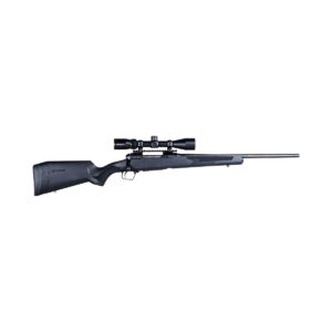 Savage 110 Apex Hunter XP Rifle 270 Win 4rd Capacity 22″ Barrel Black Synthetic Stock 3-9x40mm Vortex Crossfire II