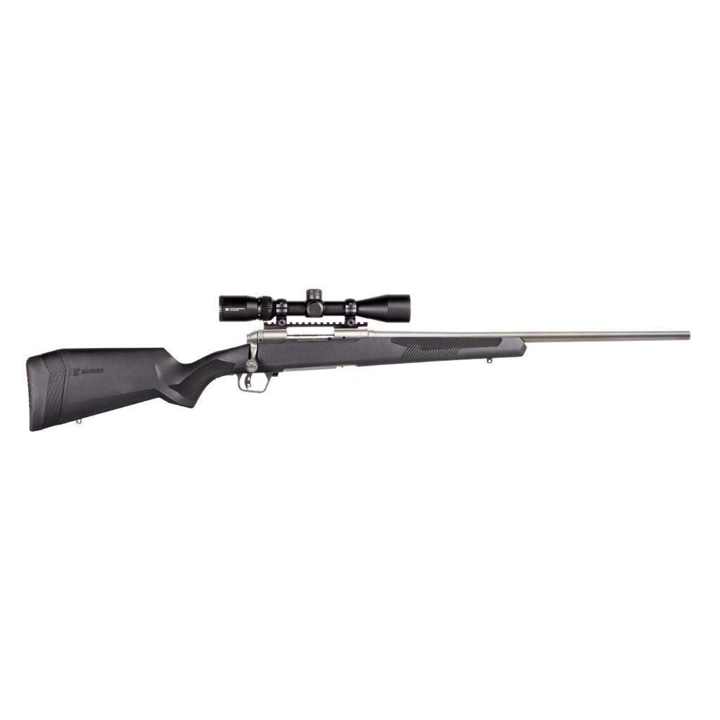 Savage 110 Apex Storm XP Rifle 30-06 Sprg 4rd Capacity 22" Barrel Black Synthetic Stock 3-9x40mm Vortex Crossfire II