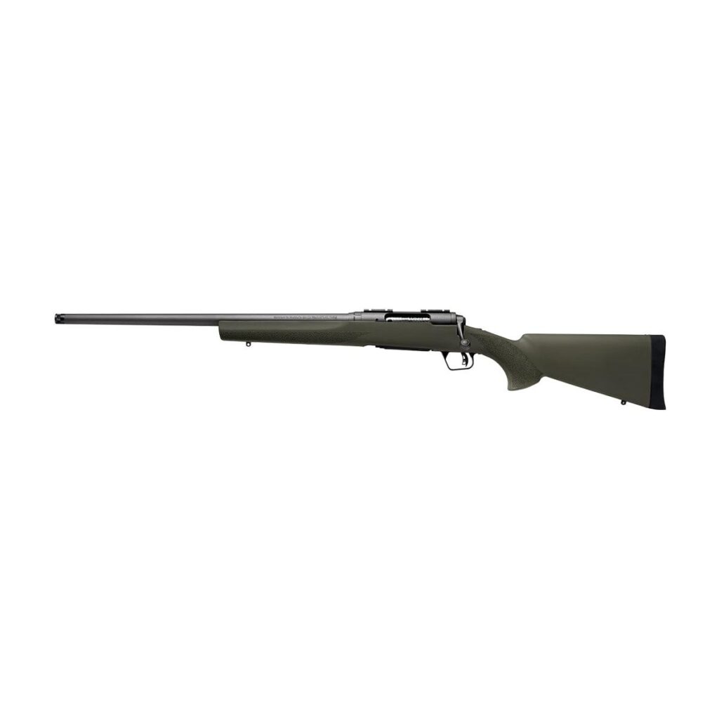 Savage Arms 110 Trail Hunter Left Hand Rifle 400 Legend 4rd Magazine 20" Threaded Barrel OD Green