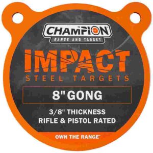 Champion Impact Steel Gong Target 8″ Round