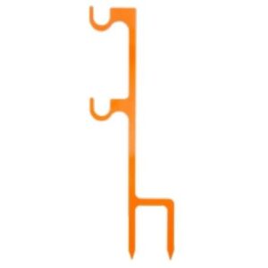 Champion Impact Steel Double Target Hanger 1/4″ Orange