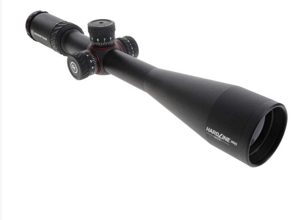 Crimson Trace Hardline Pro Rifle Scope - 6-24x50mm 30mm SFP MR1-MOA Illum