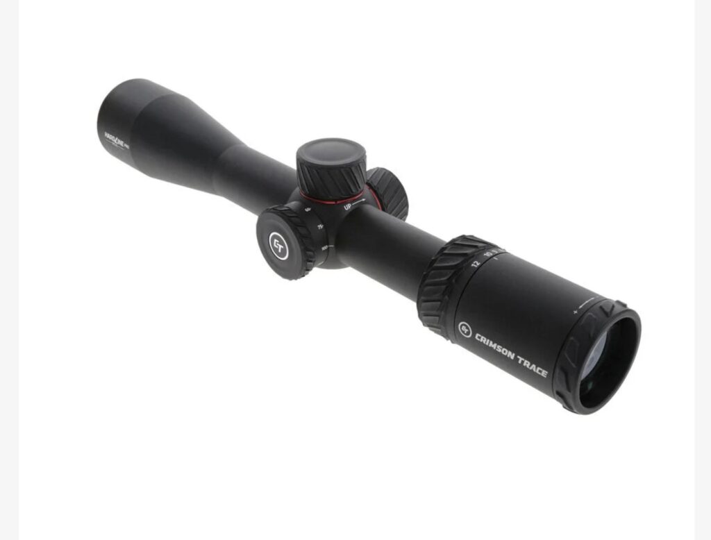 Crimson Trace Hardline Pro Rifle Scope - 3-12x42mm 30mm SFP MR1-MOA