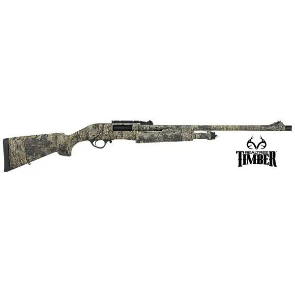 Escort Field Hunter Pump Shotgun 12ga 3" Chamber 4rd Capacity 24" Barrel Mossy Oak Timber Stock
