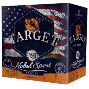 Noble Sport Target Low Recoil Shotshells 12 ga 2-3/4″ 1 oz 1200 fps #8 25/ct