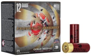 Federal Gold Medal Grand Paper Shotshells 12 ga 2-3/4″ 1oz 1290 fps #8 25/ct