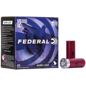 Federal Game-Shok Upland Game – Game Load – 12ga 2-3/4″ 1oz. #7.5-Shot 25/Box