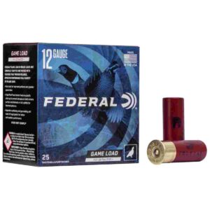 Federal Game-Shok Upland Game Hi Brass Load 12 ga 2 3/4″ MAX 1 1/4 oz #5 – 25/box