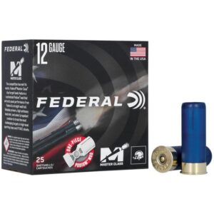 Federal Master Class Shotshells 12ga 2-3/4″ 1-1/8oz 1250 fps #7.5 25/ct