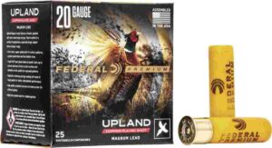 Federal Wing-Shok Magnum Shotshells  20ga 3″ 1-1/4oz 1300 fps #5 25/ct