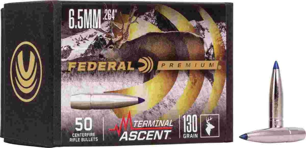 Federal Terminal Ascent Component Bullet - .264 130 Grain PT 50/ct
