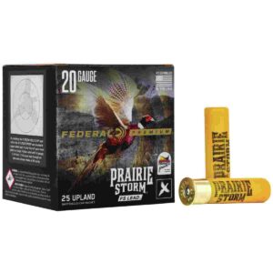 Federal Prairie Storm FS Lead Shotshells 20 ga 3″ 1 1/4oz #4 25/ct