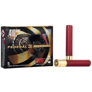 Federal Premium Turkey Heavyweight TSS Shotshell 410ga 3″ 13/16oz 1100 fps #8 5/ct