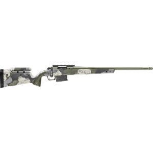 Springfield Armory Model 2020 Waypoint 6.5 Creedmoor Rifle 5rd Magazine 22″ Fluted Barrel Evergreen Camo Adjustable Stock