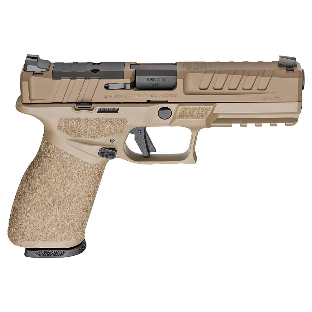 Springfield Gear Up 2025 Echelon Handgun 9mm Luger 10rd (5) Magazines 4.5" Barrel Desert FDE U-Dot Sights CT-1500