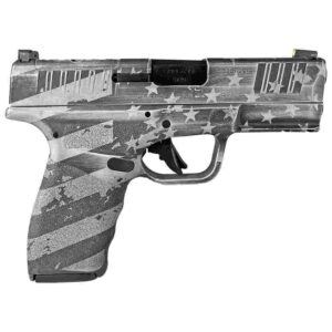 Springfield Hellcat Pro OSP “Distressed Flag White” Handgun 9mm Luger 15rd(2) Magazines 3.7″ Barrel