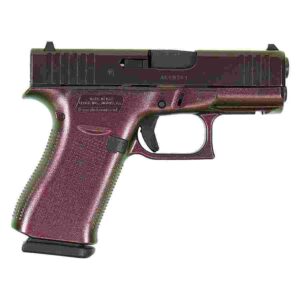 Glock 43X Shimmering Razorback Handgun 9mm Luger 10rd Magazines(2) 3.4″ Barrel Front Grip Rail USA Made
