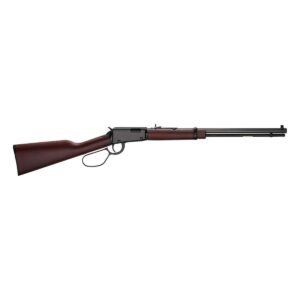 Henry Lever Action Small Game Carbine .22 S/L/LR 12 LR/16 S Capacity 17″ Octagon Blued Barrel Large Loop