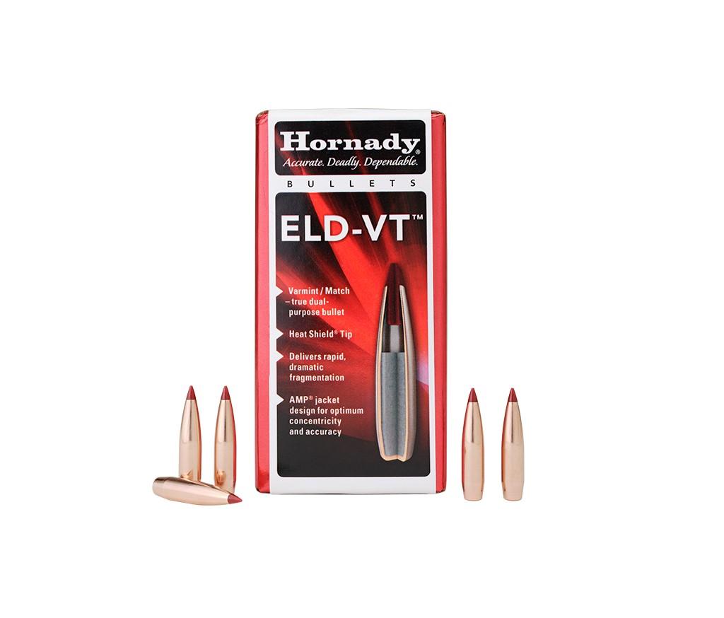 Hornady ELD-VT Rifle Bullets 6mm .243" 80gr 100/ct