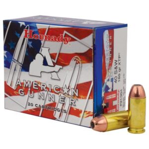 Hornady American Gunner Handgun Ammunition .40 S&W 180 gr XTP 950 fps 20/ct
