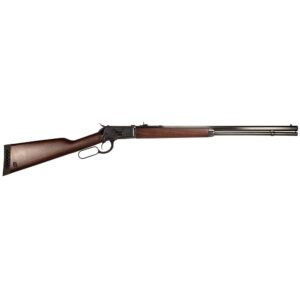 Heritage 92 Lever Action Rifle .44 Mag 12rd Capacity 24″ Polished Black Octagon Barrel Wood Stock